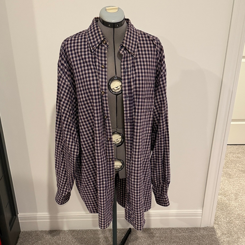 Vintage XL Abercrombie and fitch button down shirt